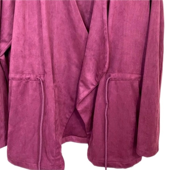 🌟SOLD🌟BlankNYC XL Women’s Faux Suede Jacket NWT - Picture 3 of 9